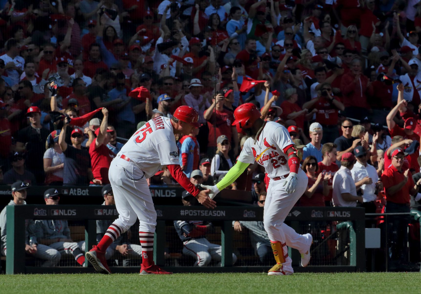 Atlanta Braves vs St. Louis Cardinals, Game 4 NLDS in St. Louis